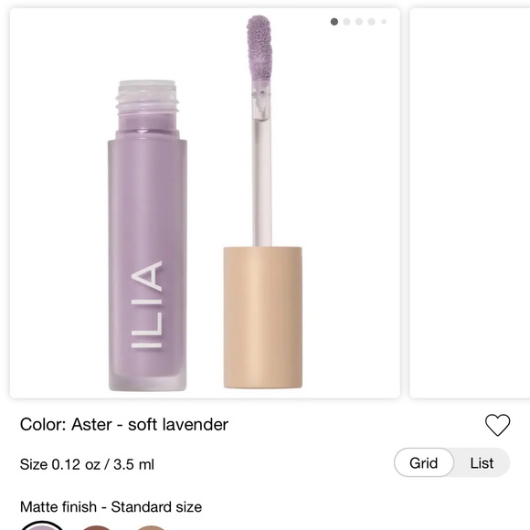 Ilia Liquid Powder Eye Tint - Set of 2 burnt and aster - Picture 12 of 12